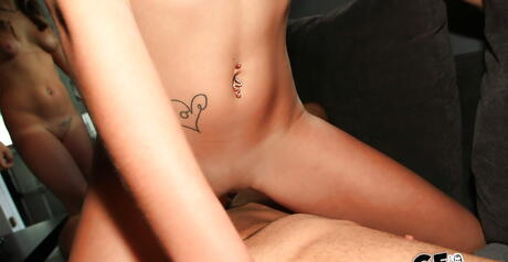 Attractive girls Sophia Grace, Devyn Heart and Payton Lee in amazing orgy 