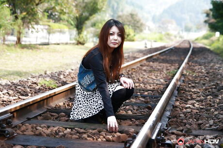 Hot japanese babe Sakurako in hot erotic gallery