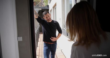 Blond kone Fanta Sie bliver dobbelt kneppet i en vild firkant