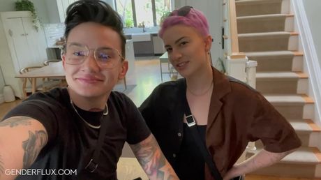 Nikki Hearts gets her pussy licked and screwed by her bisexual boyfriend