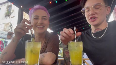 Nikki Hearts gets her pussy licked and screwed by her bisexual boyfriend