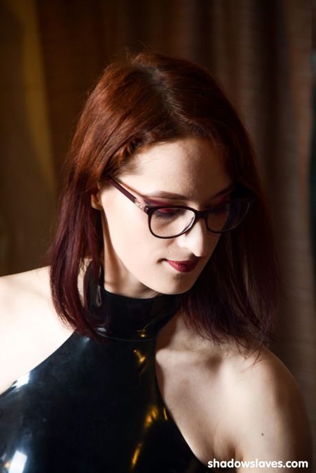 Naughty Satine Spark gets her hairy pussy toyed by her mistress