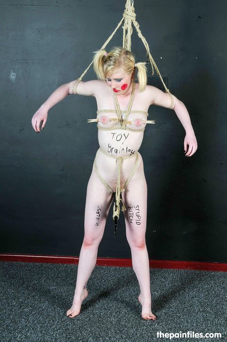 Light-haired Satine Spark gets her pussy toyed and her face covered with cum