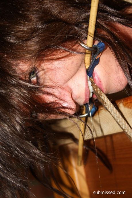 Stunning czech chick DD strips and shows her big boobs while tied up in a chair