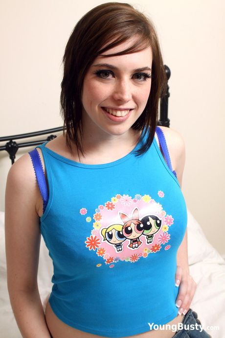 Hot british cutie Louisa Lockhart exposes her amazing boobs and fingers herself