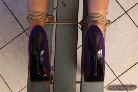 優秀女孩 Mandy Bright 和 Bambi 用假陽具給予快樂