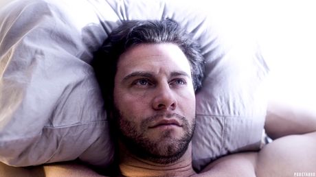 Light-Haired american MILF Kenzie Anne seduces her man friend in a black dress