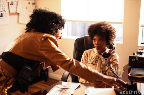 Cali Caliente and Misty Stone are into hardcore lesbian sex