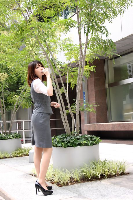 Asian girl Higurashi Rin gets naked on a table in a kitchen