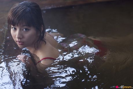 Brown-Eyed japanese beauty Marie Kai is posing in her sexy lingerie