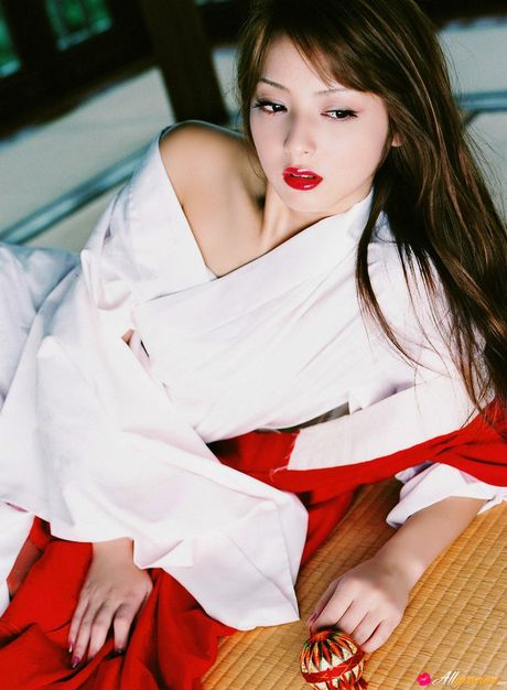 Wonderful Asian teen Nozomi Sasaki shows her huge tits and her hairy pussy