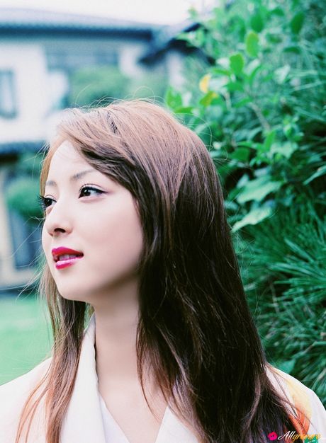 Wonderful Asian teen Nozomi Sasaki shows her huge tits and her hairy pussy