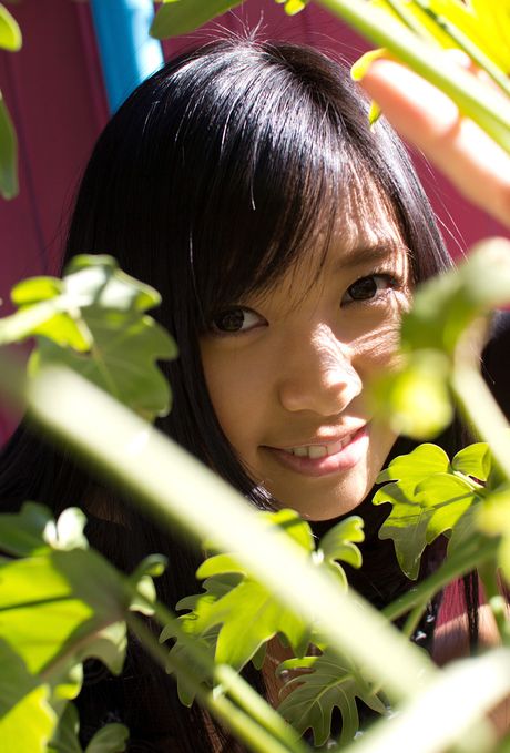 Asian doll Nana Ogura removes her underwear and demonstrates her hot body