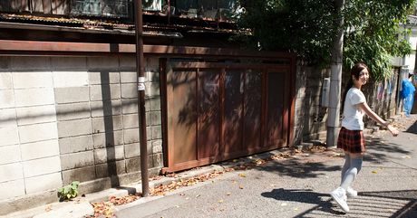 棕眼日本美女Fuuka Nishihama在戶外展現她火辣的身材