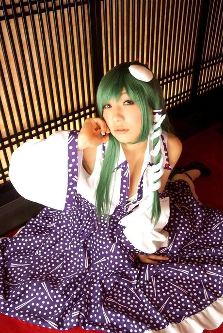 Asian girl Misaki Hanamura demonstrates her teeny tits and poses in a solo