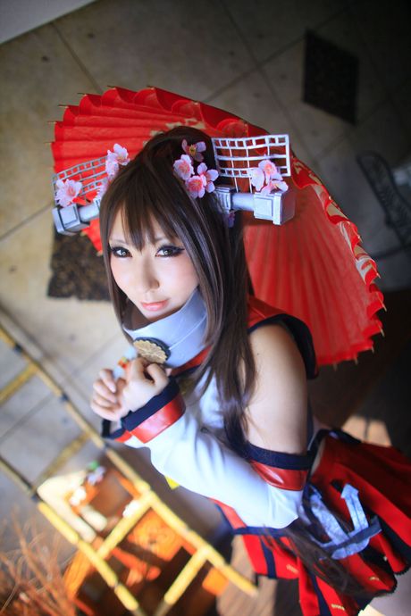 Asian doll Saku exposes her small boobs and bald pussy in a solo