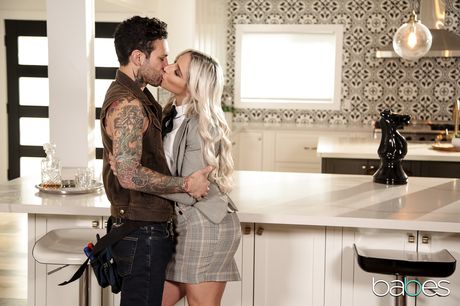 Big tits blonde Abella Danger is getting fucked by a horny guy