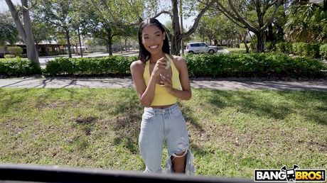 Eden West is a beautiful black girl who loves to get fucked