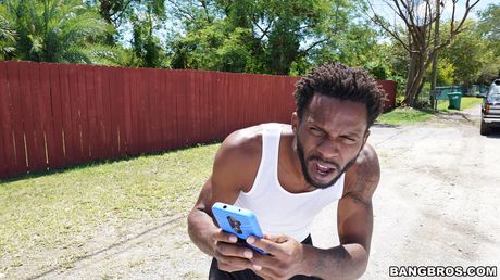 Alluring Harley Jade gets her big booty and pussy fucked by a black dude