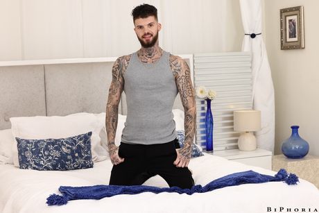 Dark-Haired american cutie Liv Revamped has sex with two guys at the same time