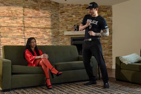 British cutie Kira Noir gets her pussy licked and dicked by a white guy