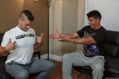 Light-Haired american wife Dahlia Sky gets double fucked in the kitchen by her hubby