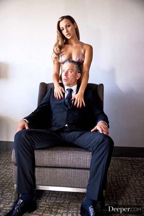 Attractive american brunette Mila Monet gets her pussy licked and banged by her boyfriend