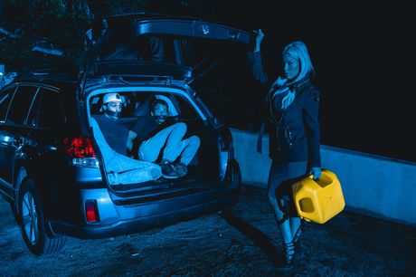 Blond spanish wife Bridgette B gets a double penetration in a threesome