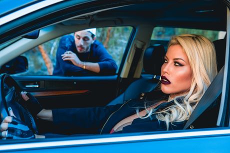 Blond spanish wife Bridgette B gets a double penetration in a threesome