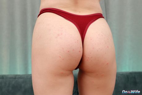 Redhead housewife Emma Korti gets her asshole stuffed with a dick