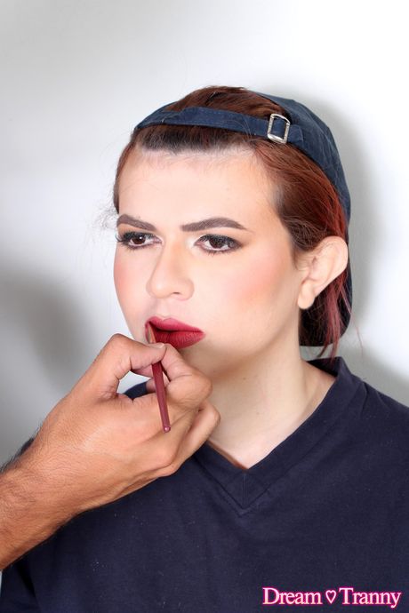 Shemale in sneakers Antonella Barros gets her ass fucked by a man