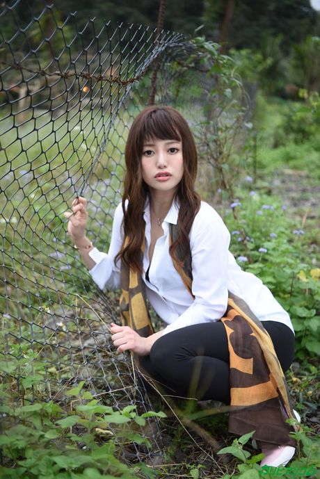 Asiatisk covergirl Mai Shirakawa får en creampie efter en fuck