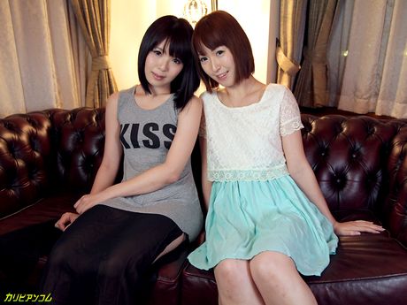 苗條女孩 Nonoka Kaede 和 Jillian Janson 在三人組中共享一根雞巴