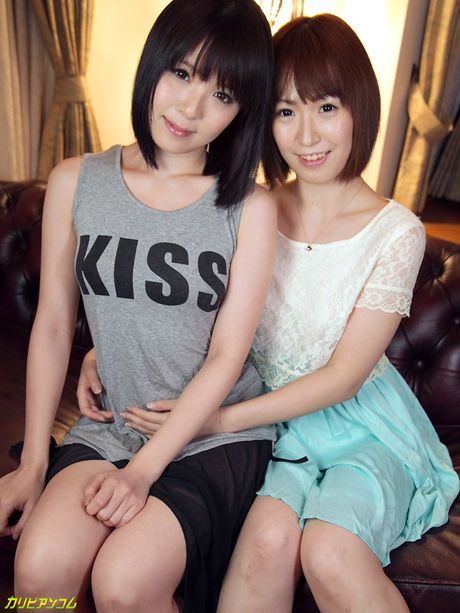 苗條女孩 Nonoka Kaede 和 Jillian Janson 在三人組中共享一根雞巴