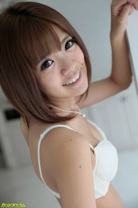 Brown haired Kana Aoi gets her pussy stuffed with a dildo and a big dick