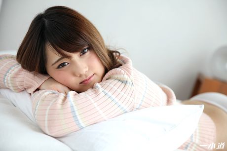 Asian stunner Reira Kitagawa gets naked before a vaginal fuck