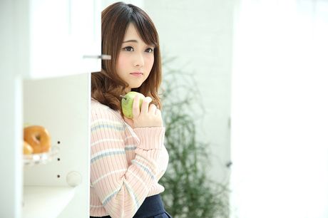 Asian stunner Reira Kitagawa gets naked before a vaginal fuck