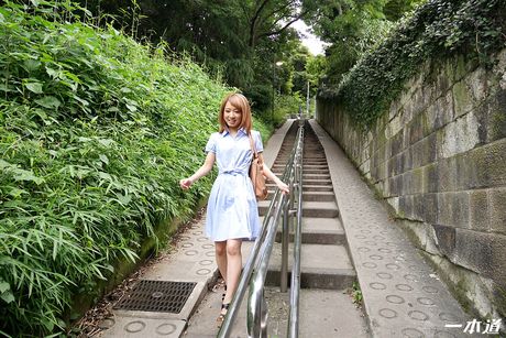 Svelte Asian Nana Fujii gets her pussy licked and screwed by a white guy