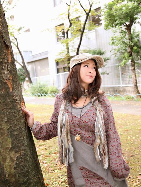 Brunøjede japanske babe Satomi Suzuki får sin fisse creampied