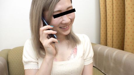 Skinny Asian teen Hiroko Oshita gets her pussy stuffed with a dildo