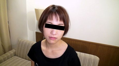 1: Asian girl Keiko Eto gets her hairy pussy fucked by a big dildo