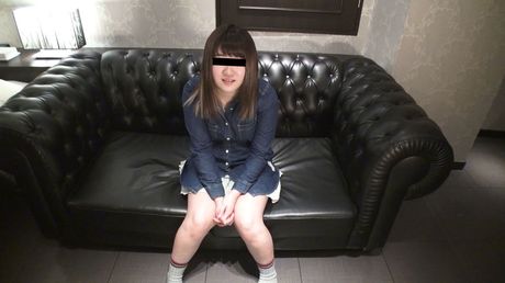 Asian girl Manami Nishi gets naked before a finger fuck on a bed