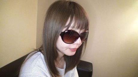Glasses clad Kamei Hitomi sucks cock before riding on top