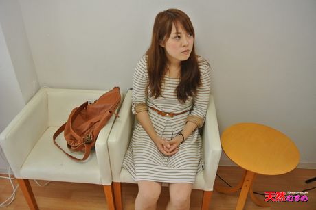 Asian covergirl Nami Aikawa gets naked before a POV blowjob and fuck