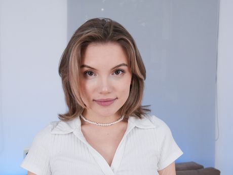 Wonderful russian covergirl Milka Way gets her twat stuffed with a BBC in a solo scene