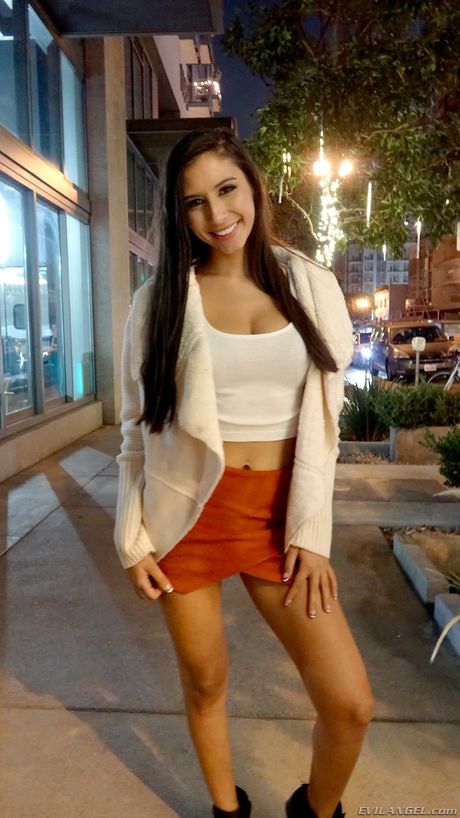 Gianna Dior gets on top during POV sex with her man friend