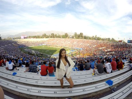 Gianna Dior gets on top during POV sex with her man friend