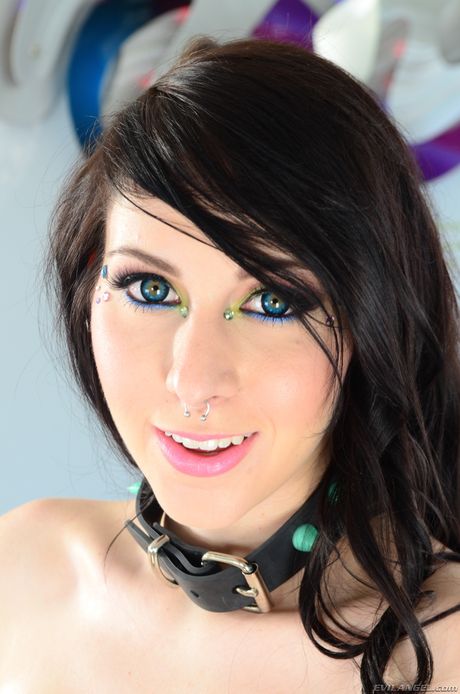 Lesbian pornstars Sarah Shevon & Luna Kitsuen remove their clothes and lingerie