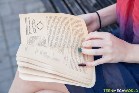 Lean russian babe Eva Tender gets her pussy dicked by a tattooed guy