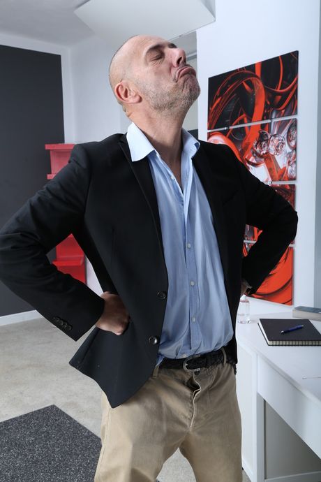 Gangbang sex with Anna De Ville and her 6 black friends